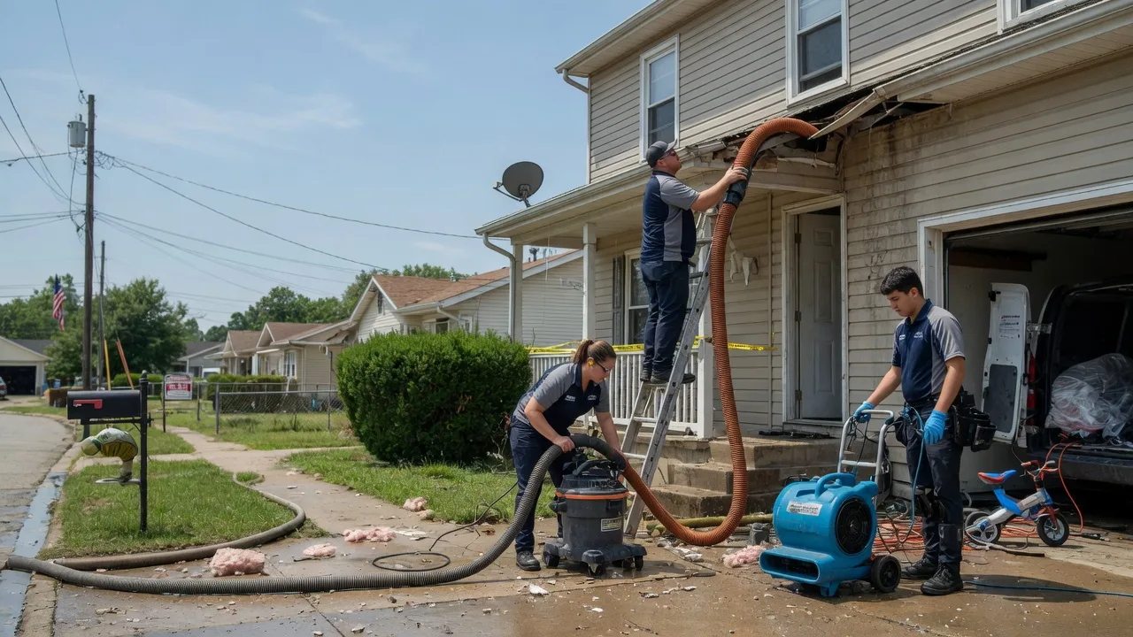 Water Damage Restoration in Monmouth, IL near me